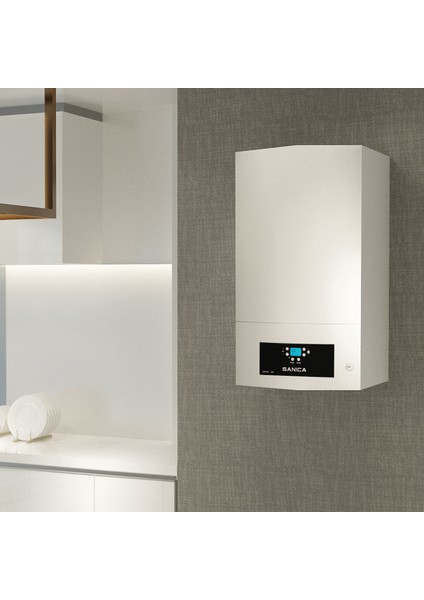 Sanica Yoğuşmalı Kombi 24 KW Baca Dahil