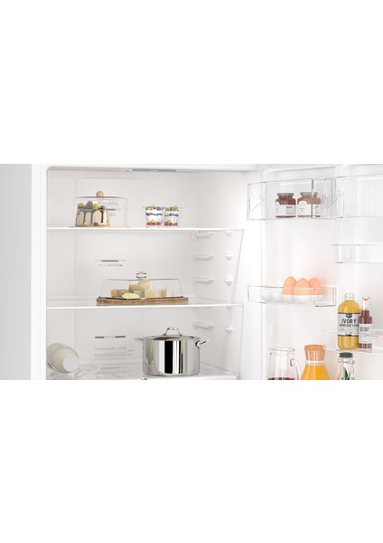 Profilo BD3076WEVN E Enerji Sınıfı 521 Lt Nofrost Alttan Donduruculu Buzdolabı