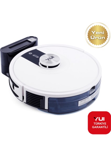 Yui S7 Nomopzone Özellikli Akıllı Robot Vacuum & Mop Süpürge Beyaz(Yui Türkiye Garantili)