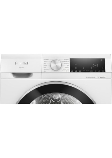 Siemens WQ44G2C1TR 9 KG Isı Pompalı Kurutma Makinesi E Enerji Sınıfı Kırışıklık Önleme Özelliği