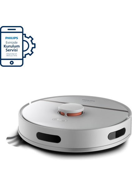 Philips XU3000/02 HomeRun 3000 Serisi Akıllı Robot Süpürge Aqua Beyaz