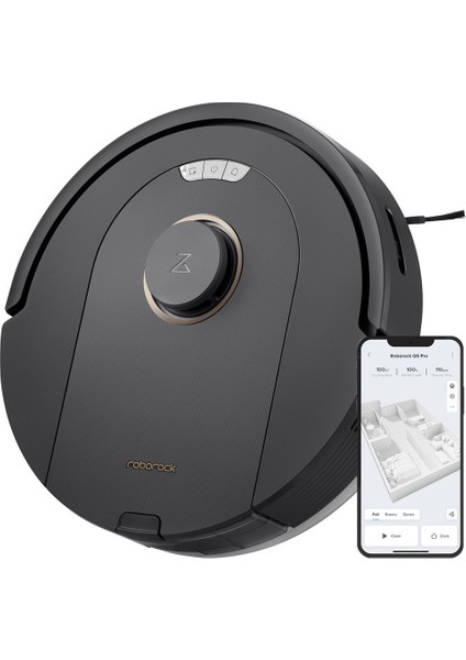 Roborock Q5 Pro Siyah Robot Süpürge