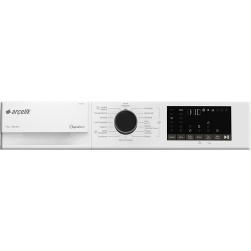 Arçelik 9100 Dmx 9 kg 1000 Devir Çamaşır Makinesi