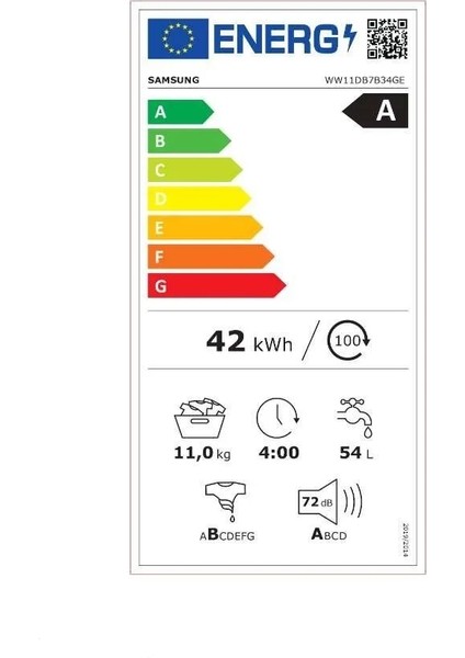 Samsung WW11DB7B34GEAH Çamaşır Makinesi