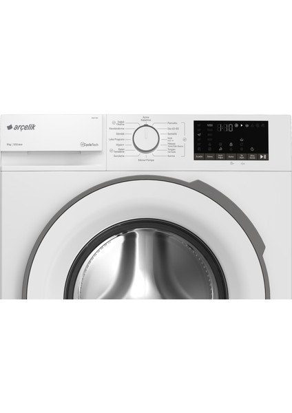 Arçelik 9120 Tmx 9 kg 1200 Devir Çamaşır Makinesi