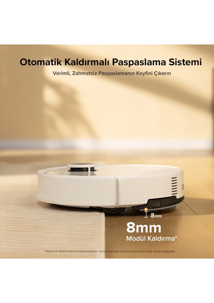 Roborock S8 Pro Akıllı Robot Süpürge - Beyaz