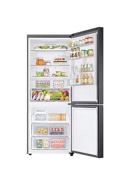 Samsung RB50DG601EB1TR E Enerji Sınıfı 508 L No-Frost Alttan Donduruculu Buzdolabı Siyah