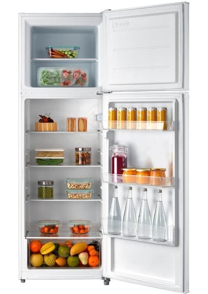 Simfer SR-2515 294 Lt Çift Kapılı Beyaz Buzdolabı