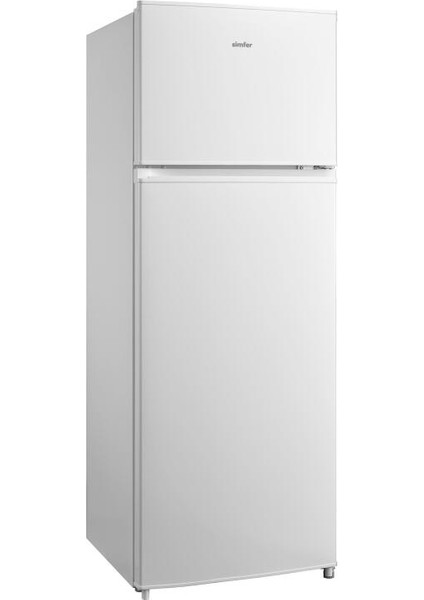 Simfer SR-2515 294 Lt Çift Kapılı Beyaz Buzdolabı