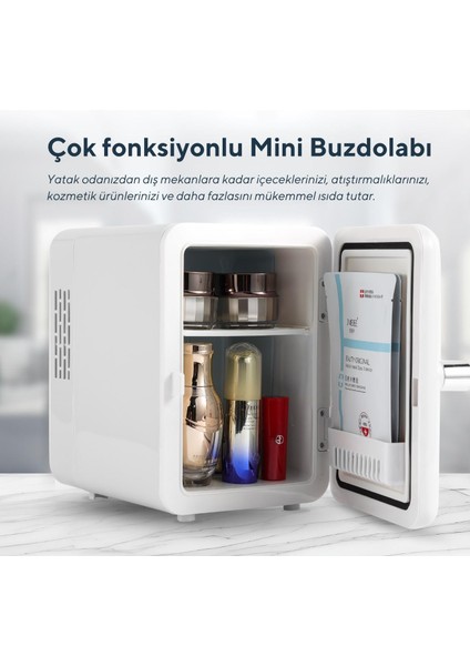 Kumtel 4L Beyaz Mini Buzdolabı HMFR-01